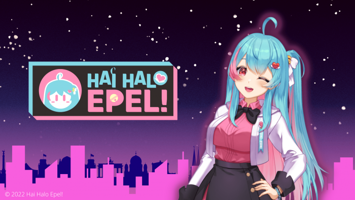Peluncuran Konsep Terbaru Virtual Content Creator Evelyn dari Hai Halo Epel!